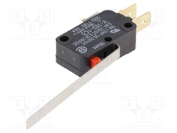 Microswitch SNAP ACTION; with lever; SPDT; 16A/250VAC; ON-(ON)
