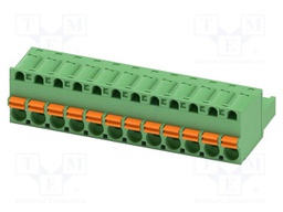 PCB connector, nominal cross section: 2.5 mm?, color: green,