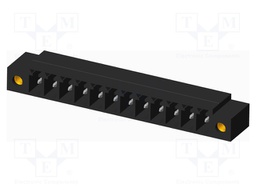 Connector: pluggable terminal block; socket; male; on PCBs