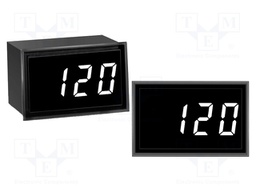 Voltmeter; digital,mounting; 85÷264V; Meas.accur: ±1V; on panel