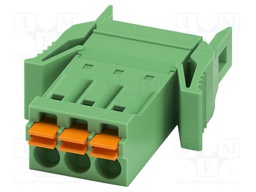 PCB connector, nominal cross section: 1.5 mm2, color: green,