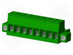 Connector: pluggable terminal block; plug; female; straight; 12A
