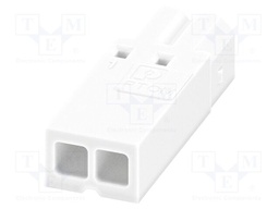 PCB connector, nominal cross section: 0.75 mm2, color: white