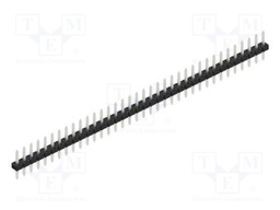 Connector: pin strips; pin header; male; PIN: 36; 2mm; THT; 1x36