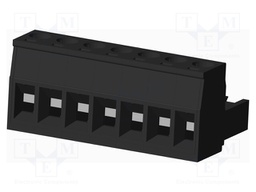 Connector: pluggable terminal block; plug; female; straight; 5mm