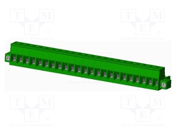 Connector: pluggable terminal block; plug; female; straight; 12A
