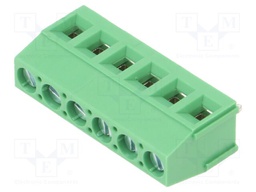 Connector: PCB terminal block; terminal; Plating: tinned; on PCBs