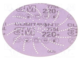 Wheel; 125mm; Granularity: 220; with holes; CUBITRON II
