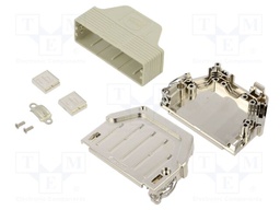 Enclosure for connectors: D-Sub; D-Sub 25pin,D-Sub HD 44pin