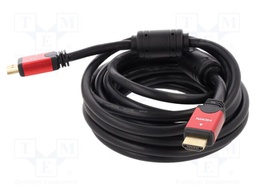 Cable; HDMI plug,both sides; HDMI 1.4,High Speed + Ethernet