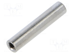 Tip: butt splice; copper; 6mm2; tinned; crimped; for cable