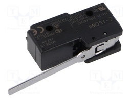 Microswitch SNAP ACTION; with lever; SPDT; 15A/250VAC; 6A/30VDC