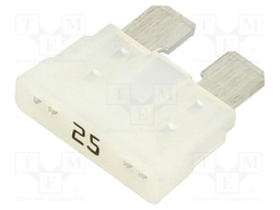 Fuse: fuse; 25A; 32VDC; automotive; 19.5mm