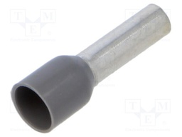 Tip: bootlace ferrule; insulated; copper; 4mm2; 10mm; tinned