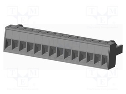 Connector: pluggable terminal block; plug; female; straight; grey