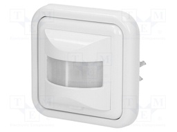 Motion sensor; flush mount,for wall mounting; 230VAC; IP20; 9m