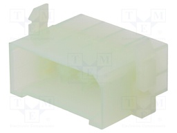 Terminals cover; male; for push-on 6.3mm connectors with lock