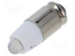 LED lamp; white; 28VDC; 28VAC; No.of diodes: 1