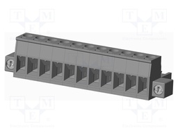 Connector: pluggable terminal block; plug; female; straight; grey