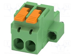PCB connector, nominal cross section: 2.5 mm?, color: green,