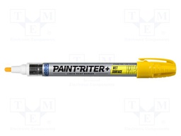 Marker: with liquid paint; yellow; Pro-Line WP; Tip: round