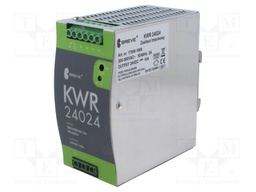 Power supply: switching; 240W; for DIN rail mounting; OUT: 1; KWR