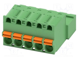 PCB connector, nominal cross section: 2.5 mm?, color: green,