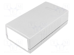 Enclosure: with panel; X: 80mm; Y: 150mm; Z: 45mm; ABS; dark grey