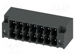 PCB headers, nominal cross section: 1.5 mm?, color: black, n