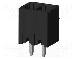 Connector: pluggable terminal block; socket; male; on PCBs