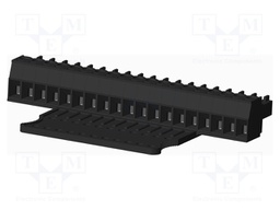 Connector: pluggable terminal block; plug; female; straight; 300V