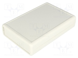 Enclosure: multipurpose; 1593; X: 75mm; Y: 110mm; Z: 25mm; ABS; grey