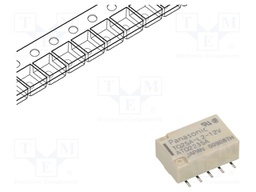 Relay: electromagnetic; Ucoil: 12VDC; 0.5A/125VAC; 1A/30VDC; 720Ω
