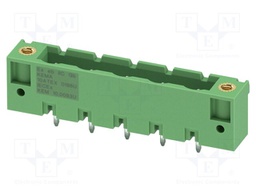 PCB headers, nominal cross section: 2.5 mm2, color: green, n