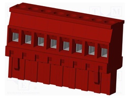 Connector: pluggable terminal block; plug; female; angled 90°