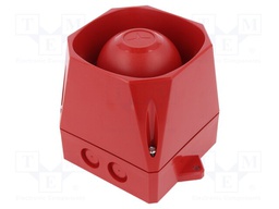 Signaller: sound; siren; 9÷60VDC; 105dB; Series: Asserta Mini; IP66