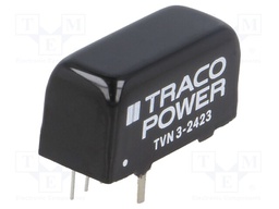 Converter: DC/DC; 3W; Uin: 18÷36V; Uout: 15VDC; Uout2: -15VDC; SIP8