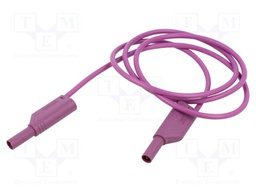 Test lead; 32A; banana plug with axial socket 4mm,both sides