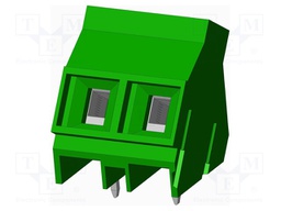 Connector: PCB terminal block; terminal; Plating: tinned; on PCBs