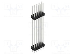 Connector: pin strips; pin header; male; PIN: 10; 2.54mm; THT; 2x5