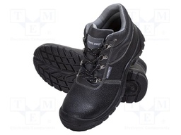 Boots; Size: 45; black-grey; leather; bad weather,slip