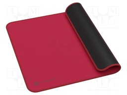 Mouse pad; red; Features: water resistant; 300x250x2.5mm