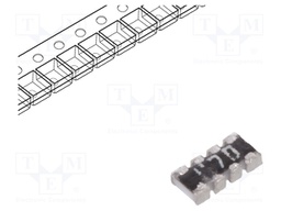 Resistor network: Y; 47Ω; SMD; 0804; No.of resistors: 4; 63mW; ±5%