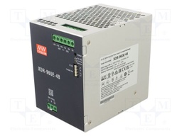 Power supply: switching; switching; 960W; 48VDC; 0÷20A; 180÷264VAC