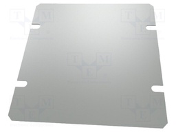Mounting plate; steel; Series: 1441; HM-1441-6,HM-1441-6BK3; grey