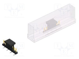 Connector: pin strips; pin header; male; PIN: 8; 2mm; SMT; 1x8; 100V
