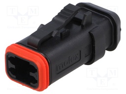 Connector: automotive; ML-XT; plug; female; Size: 16; PIN: 4; IP69K
