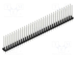 Connector: pin strips; pin header; male; PIN: 66; 2.54mm; THT; 2x33