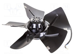 Fan: AC; axial; 230VAC; Ø353x104mm; 2850m3/h; 68dBA; ball; 1390rpm