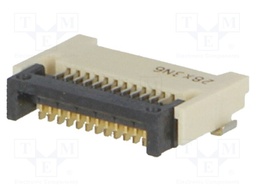 Connector: FFC (FPC); horizontal; PIN: 12; ZIF,dual contact; SMT